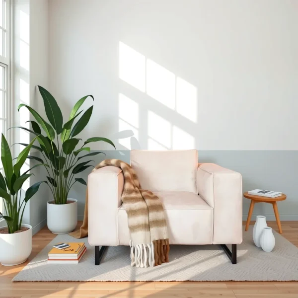 Inspired Living Single Seater Majestic Plush Armchair